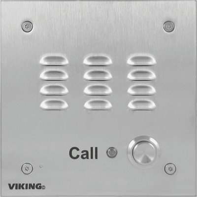 NEW Viking Electronics E-30-EWP Stainless Steel Handsfree Phone with Dialer