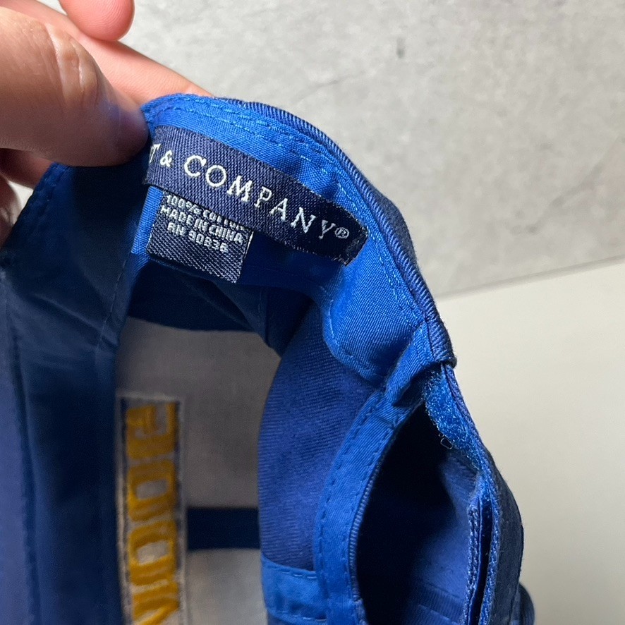 MOOG Blue Hat Cap Strap Back Adjustable Federal-M… - image 6