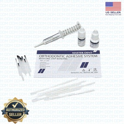 Master-Dent One-Step Self-Cure Orthodontic Adhesive Bonding Trial Kit #27-500