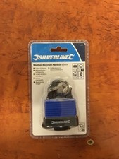 Silverline 60mm Weather Resistant Padlock