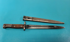 Yugoslavian 1948 Mauser Bayonet Knife  + Sheath Factory 44 Matching S/N#  TR1922