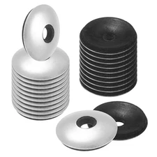 50-Pack Bonded Sealing Rubber Washers, #12 x 3/4"OD Neoprene Washer Gasket