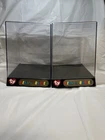 VTG Set of 2 Official TY Beanie Babies Plastic Display Cases 90s