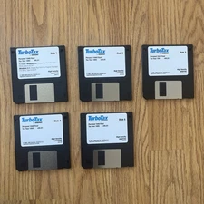 TurboTax 1995 Windows 3.1 Intuit Turbo Tax 1.44 floppy disks