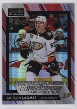 2023 O-Pee-Chee Platinum Marquee Rookies Red Prism /199 Jackson LaCombe #288 k1r