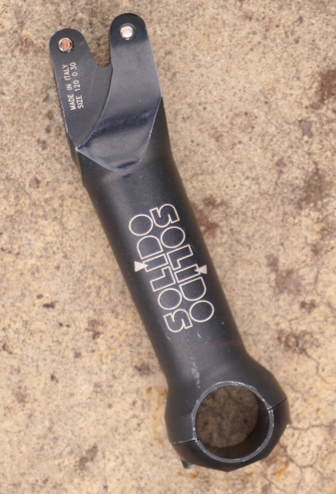 Cinelli Solido Threadless Stem 1 1/8 26.0 Race Bike 120mm 8° Faceplate Flying C - Image 4 of 4