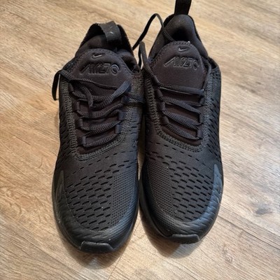 Nike Air Max 270 Men's Black Low Top Lace-Up Athletic Sneakers
