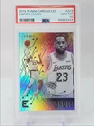 LEBRON JAMES 2019-20 CHRONICLES ESSENTIALS BASKETBALL LAKERS PSA 10 Q4751