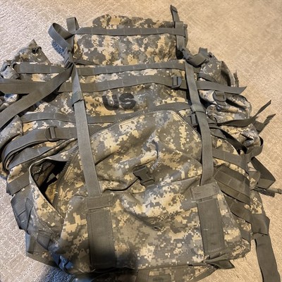 US Military Issue MOLLE II Large Rucksack (ACU) digital camouflage pattern