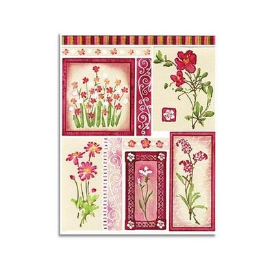 Penny Black Stickeroos Aufkleber - Blumenfeld 10-194