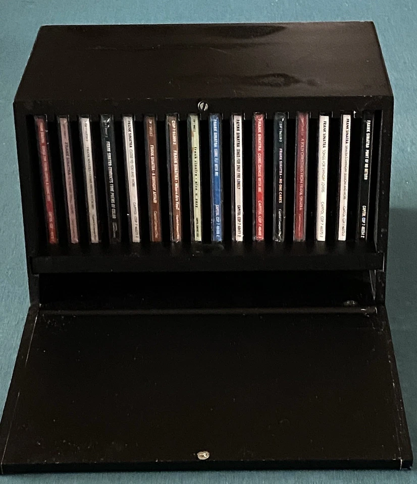 Frank Sinatra Concepts 16 CD Collection in Wood Box Slide Drawer 13 Are Sealed! - Image 2 of 4
