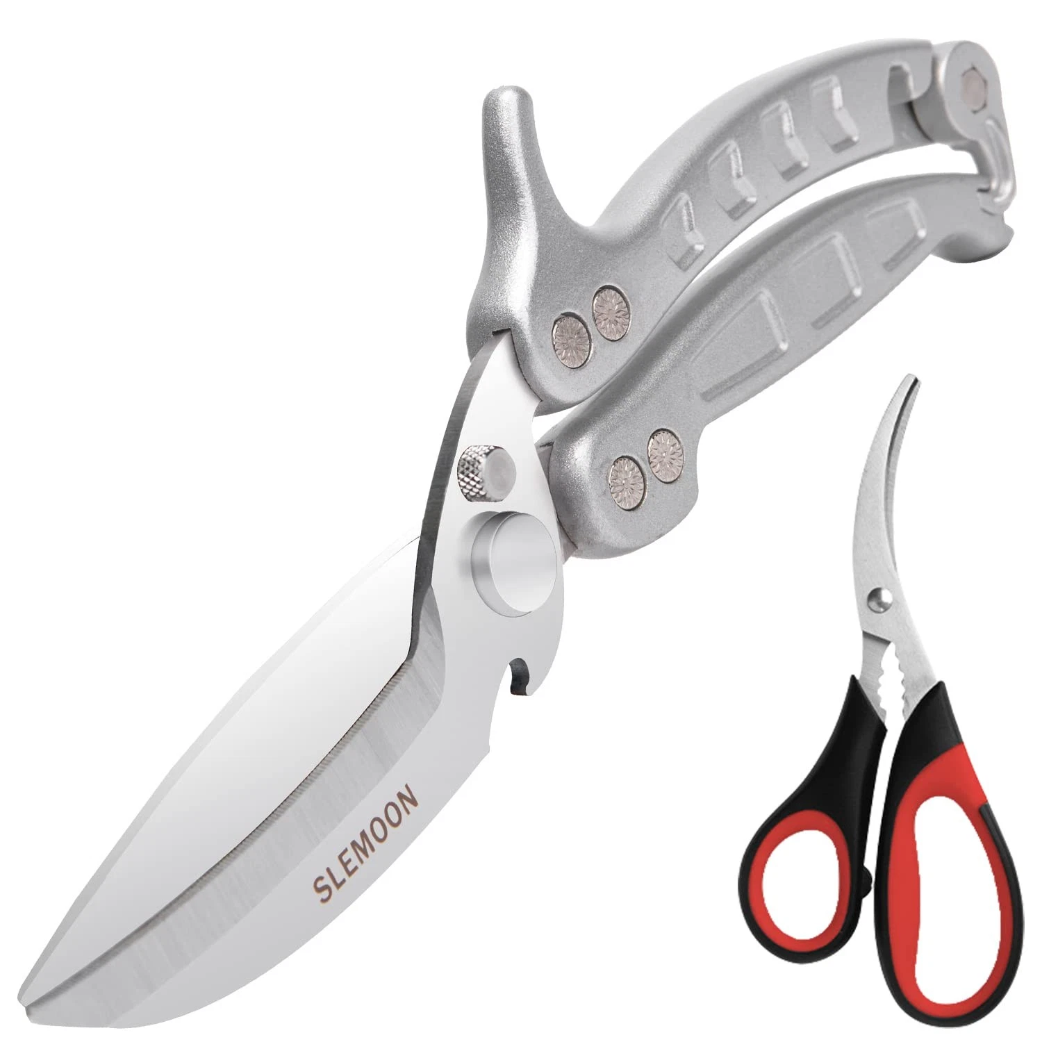 Heavy Duty Poultry Shears Kitchen Salad Scissors for Chicken Turkey Meat Herb...
Opens in a new wind