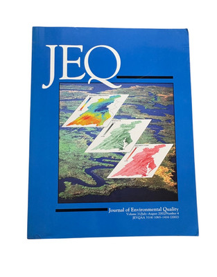 Journal of Environmental Quality JEQ Vol 31 Ecosystem Restoration Water Quality