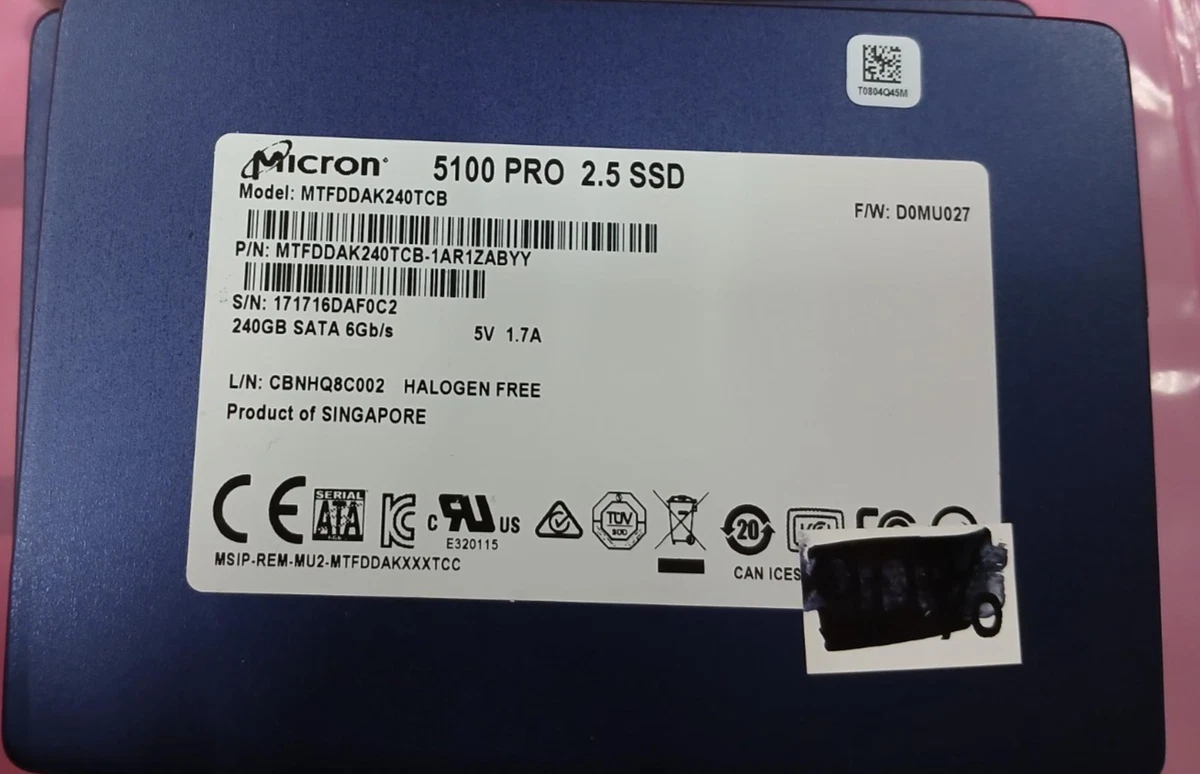 Micron 240 GB Storage Capacity Solid State Drives for sale | eBay