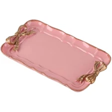 Resin aesthetic room décor pink jewelry tray cute home decor aesthetic