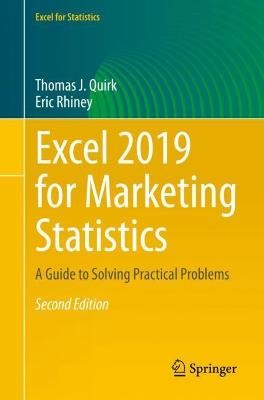 Excel 2019 für Marketingstatistiken - 9783030627805