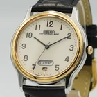 [Exc+5] SEIKO CONTEMPORARY BASIC 5H23-7080 Men's Watch Quartz From JP Vintage