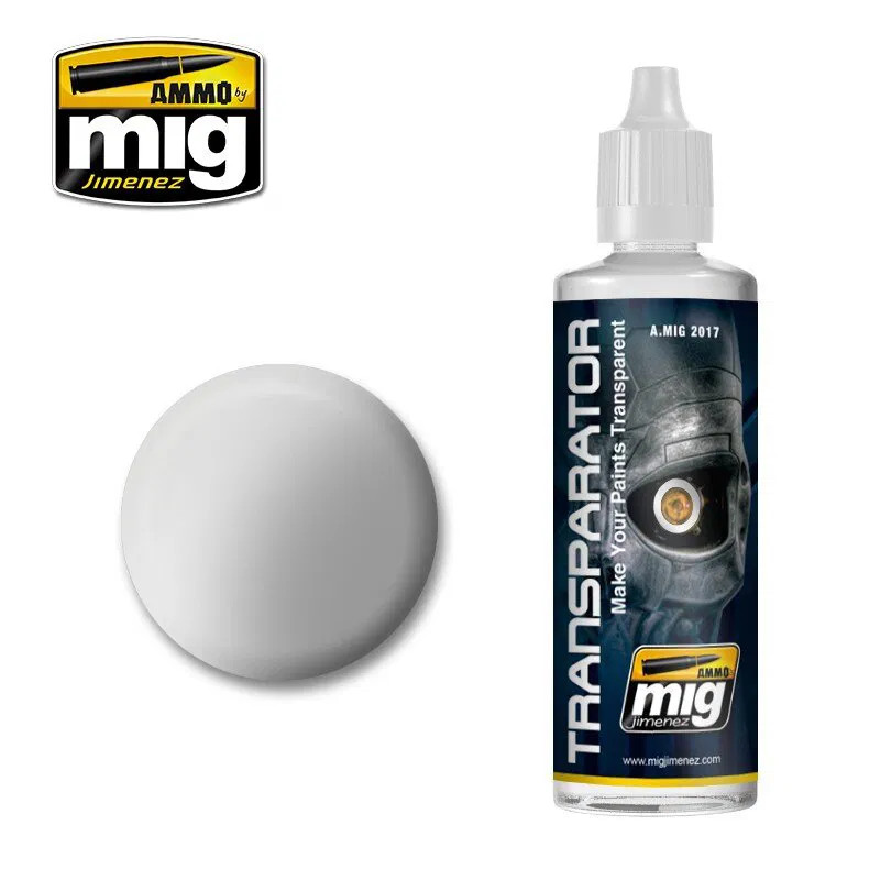 Ammo MIG 2017 - Acrylic Paint Accessories - Transparator 60 Ml