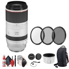 Canon RF 100-500mm f/4.5-7.1 L IS USM Lens  3-Piece Filter Set  Hand Strap 