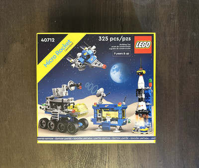 LEGO 40712 Micro Rocket Launchpad - Classic Space GWP - Limited Edition, Retired