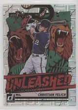 2021 Panini Donruss Unleashed Vector Christian Yelich #UNL20 0c6