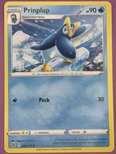 Carta Pokemon Prinplup 036/172 stelle brillanti finitura regolare