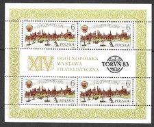 Poland 1983 750th Anniversary of Torun Municipality MS MNH