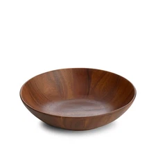 Skye Wood Individual Salad Bowl | Mini Bowls for Serving , Pasta, Fruit, Nuts,