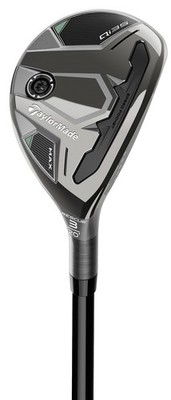 Left TaylorMade Qi35 MAX Rescue 23* 4H Hybrid Sr -0.50 Fujikura Speeder NX Excnt