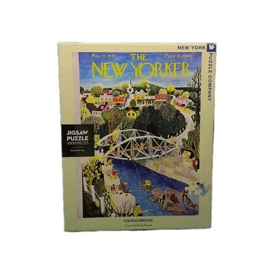 The New Yorker Puzzle 1000 Teile Fishing Bridge 22. Mai 1943 NYPC Cover
