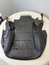 2012-2013 C6 Corvette Grand Sport Leather Seat Bottom Passenger Damaged-ripped