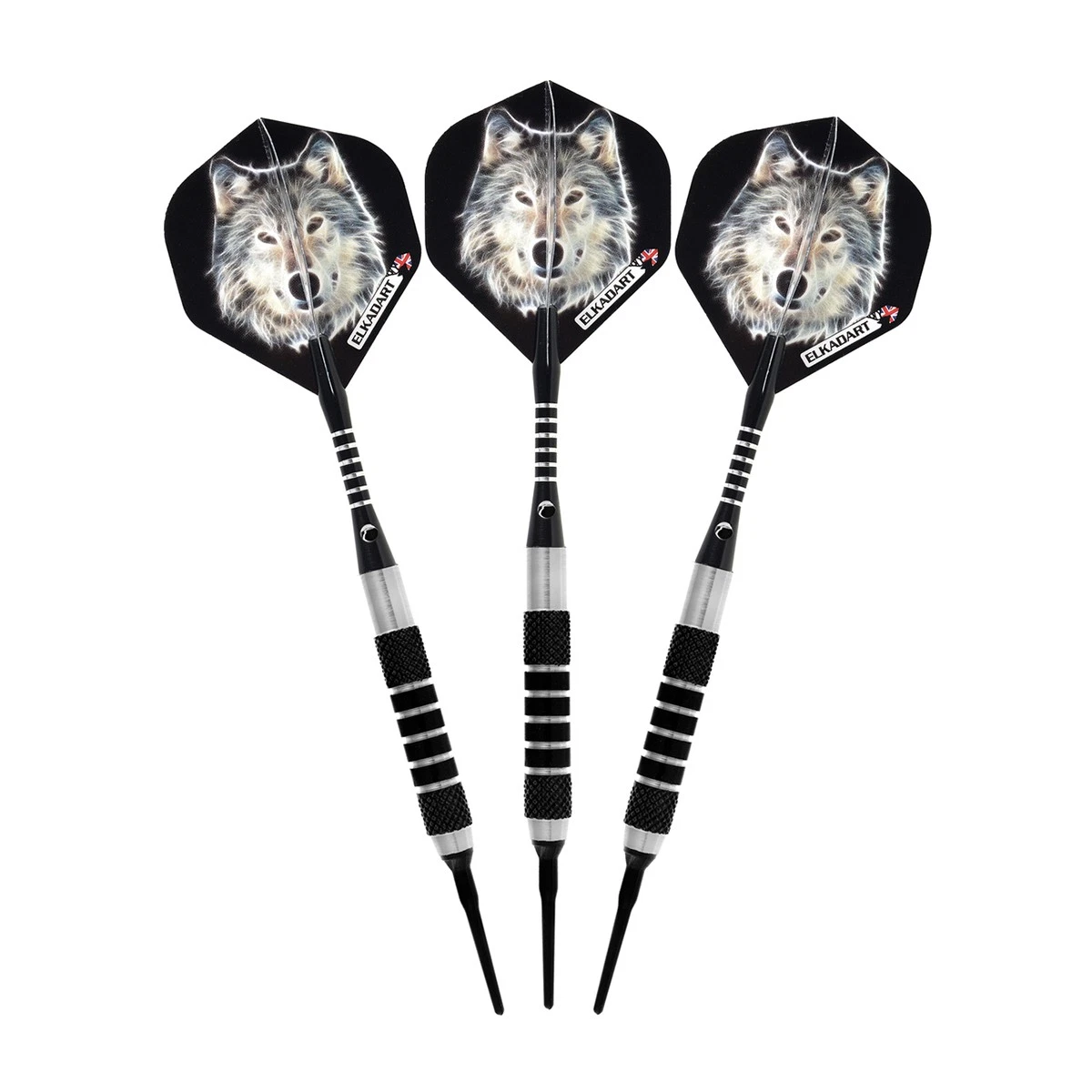 Elkadart Lone Wolf Soft Tip Darts - Thumbnail 5