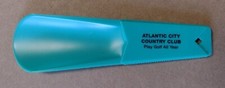 Vintage Atlantic City, New Jersey Country Club Plastic Shoe Horn