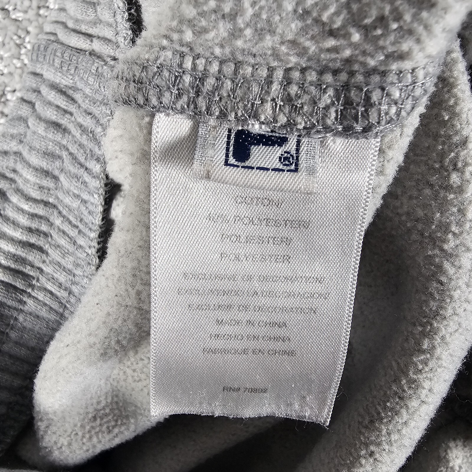 Pantaloni della felpa da donna grigi Fila taglia XL gamba larga larga larga