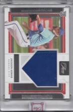 JACKSON KOWAR /60 HUGE ROOKIE ROYALS GAME JERSEY PATCH 2022 PANINI THREE AND TWO