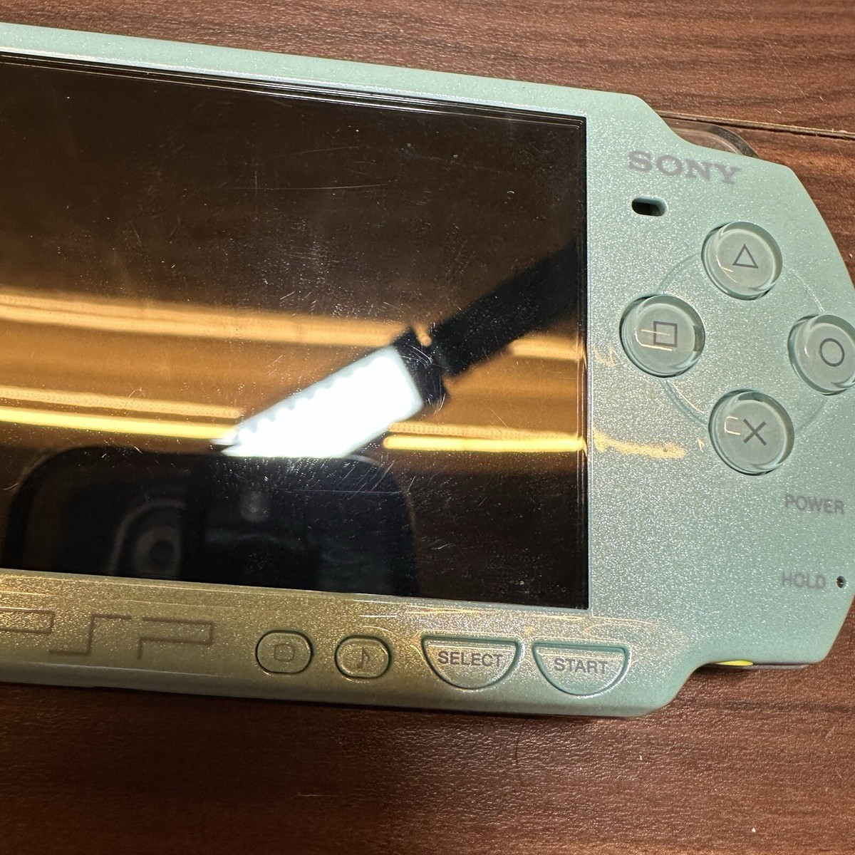 Sony PSP 2000 Launch Edition 64MB Mint Green Handheld System Sony PSP 2000 Launch Edition 64MB Mint Green Handheld System