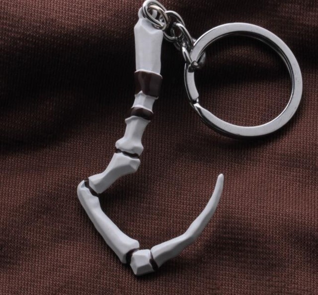 Dz759 Dota2 Pudge Inscribed Dragonclaw Hook Keyring Key Chain Pendant Dota Dendi