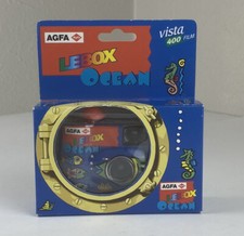 AGFA Lebox Ocean Disposable Camera Vista 400 Film Exp. 03/2007 New