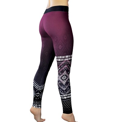 NEW Comfy Yoga Pants - Spirit Yoga Leggings - Tribal Pattern Boho Style Leggings