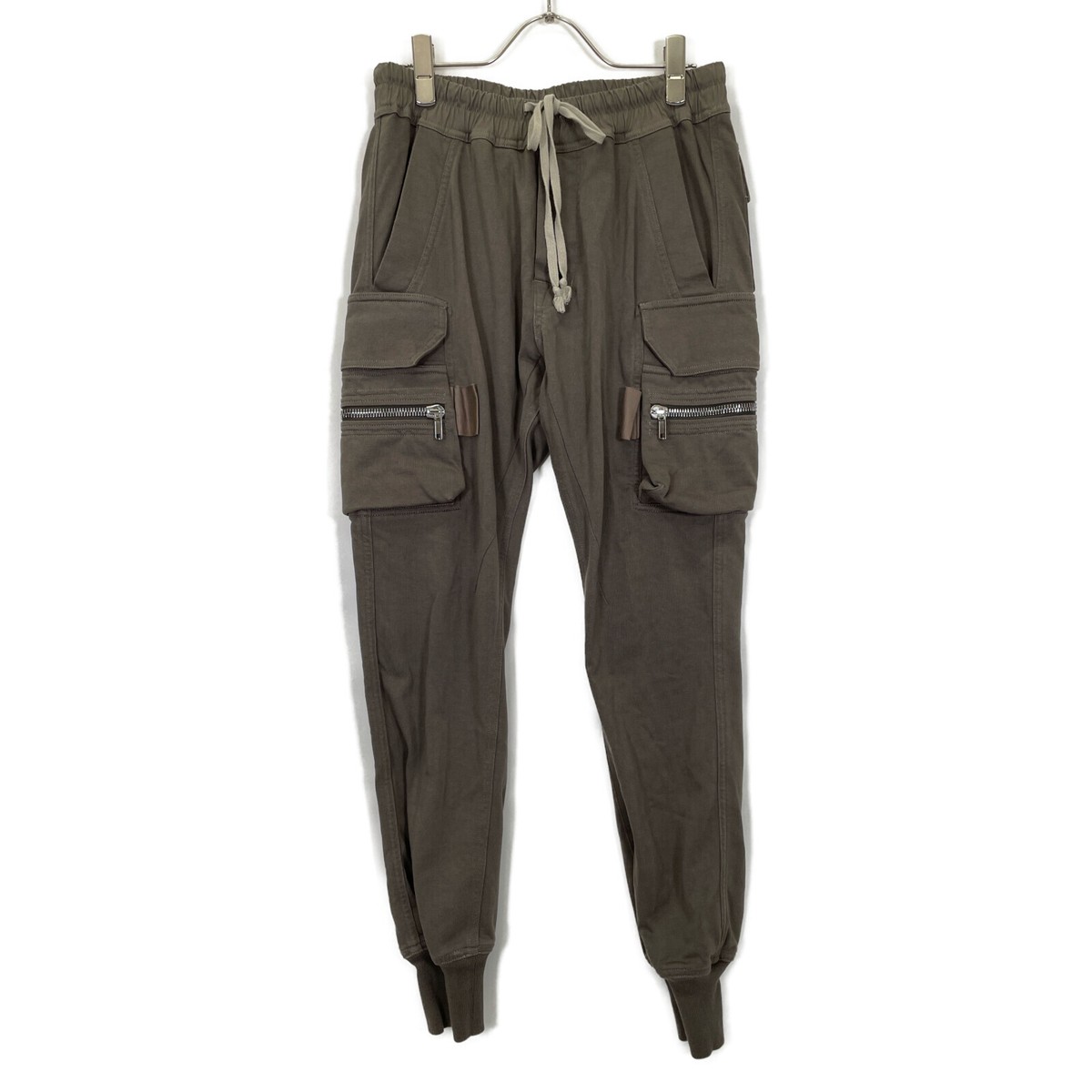 Rick Owens 22Stainless Steel RU01B1396-BA Khaki Mastdon Cargo 
