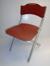Vintage CHILD'S "BABY BUTLER" FOLDING CHAIR - Very Sturdy - NO RUST 