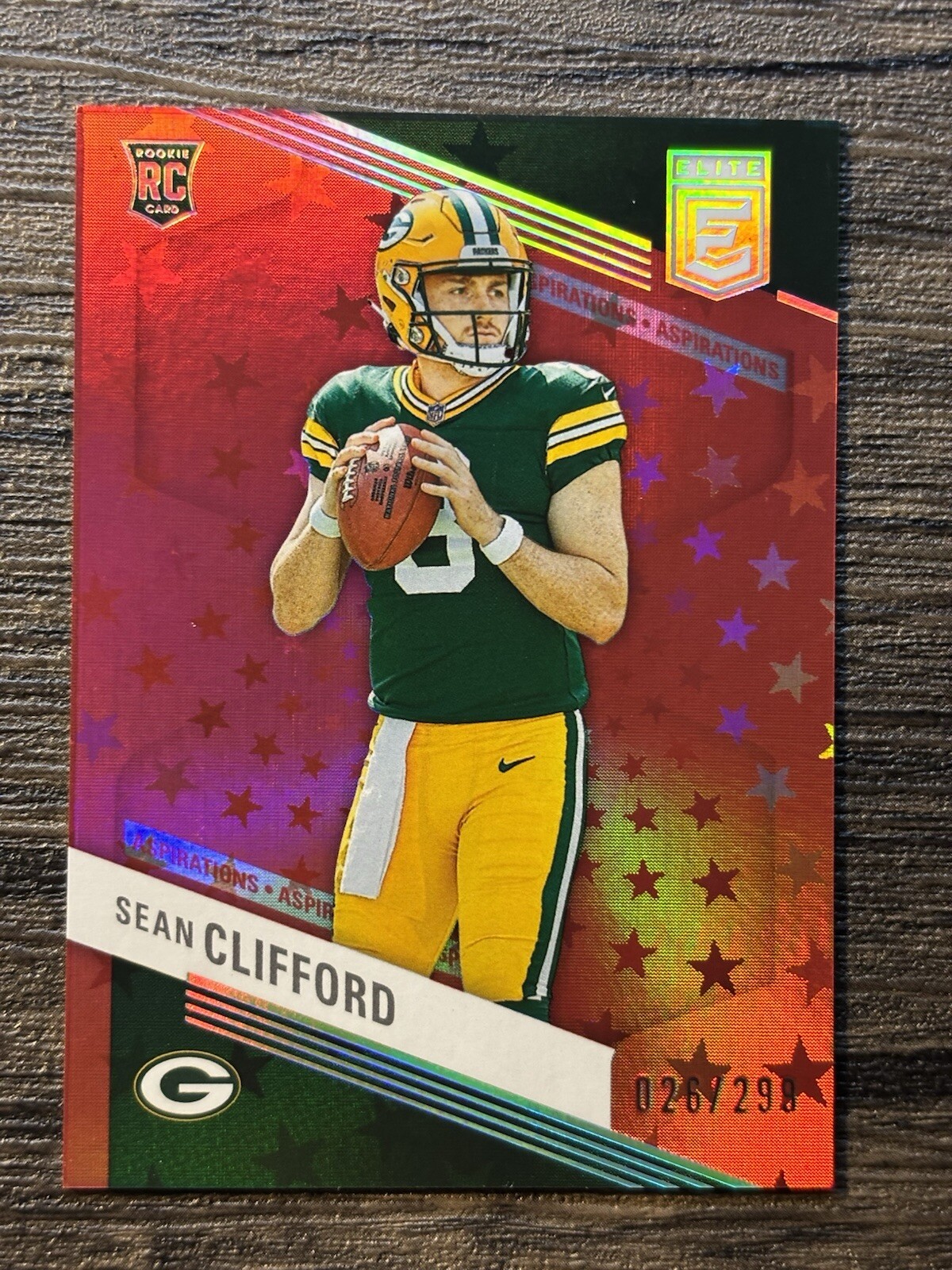 2023 Panini Donruss Elite - Rookies Aspirations #181 Sean Clifford /299 (RC)