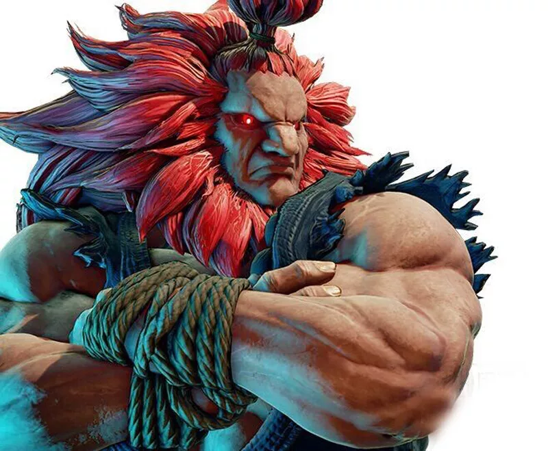 Why does akuma look like a lion : r/StreetFighter