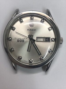 Rado 999 Starliner Gents Vintage Automatic Watch - For Spares - AS1859  Movement | eBay