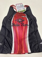 New LG Louis Garneau Delfino Women's Cycling Racing Gear Tank Youth Girls Large