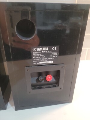 Yamaha NX-E300 Hi-Fi Bookshelf Speakers Working 100% 110w 6 Ohms