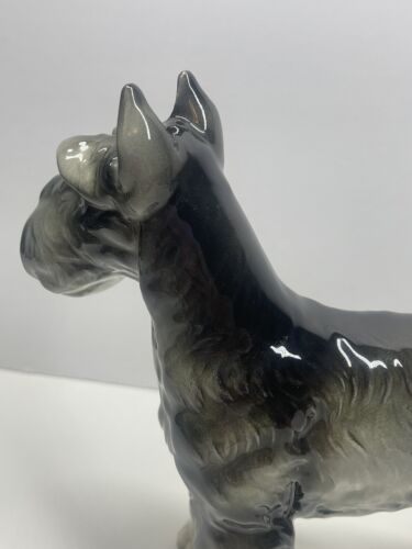 Shafford Giappone Schnauzer statuetta porcellana grande - Foto 8 di 14