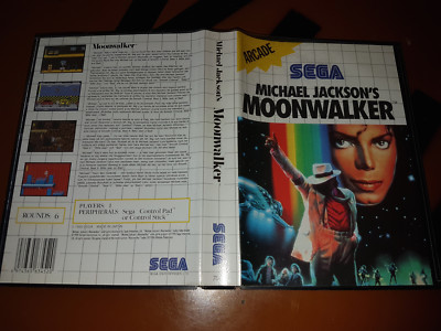 ## SEGA Master System - Michael Jackson´s Moonwalker - TOP / MS Spiel ##