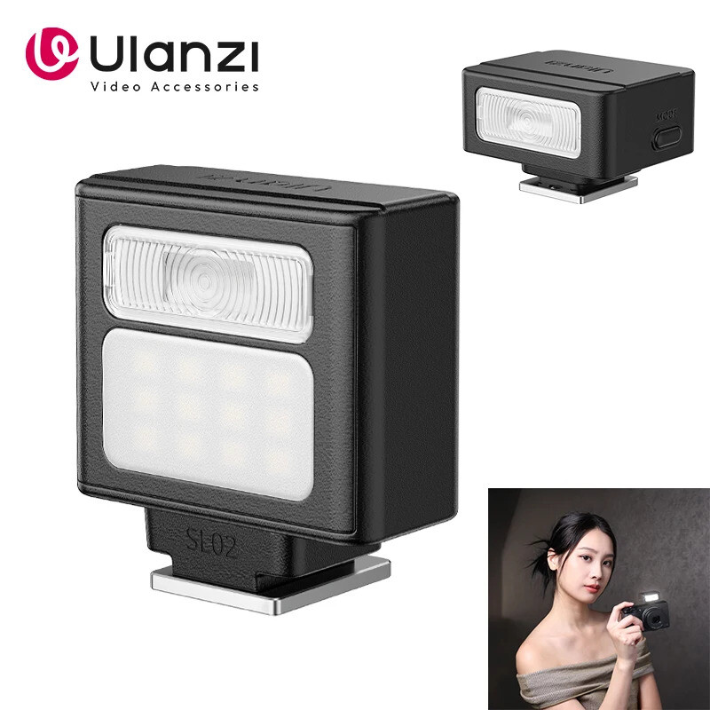 Ulanzi SL02/01 Mini Flash Speedlite Camera Flashlight for Canon