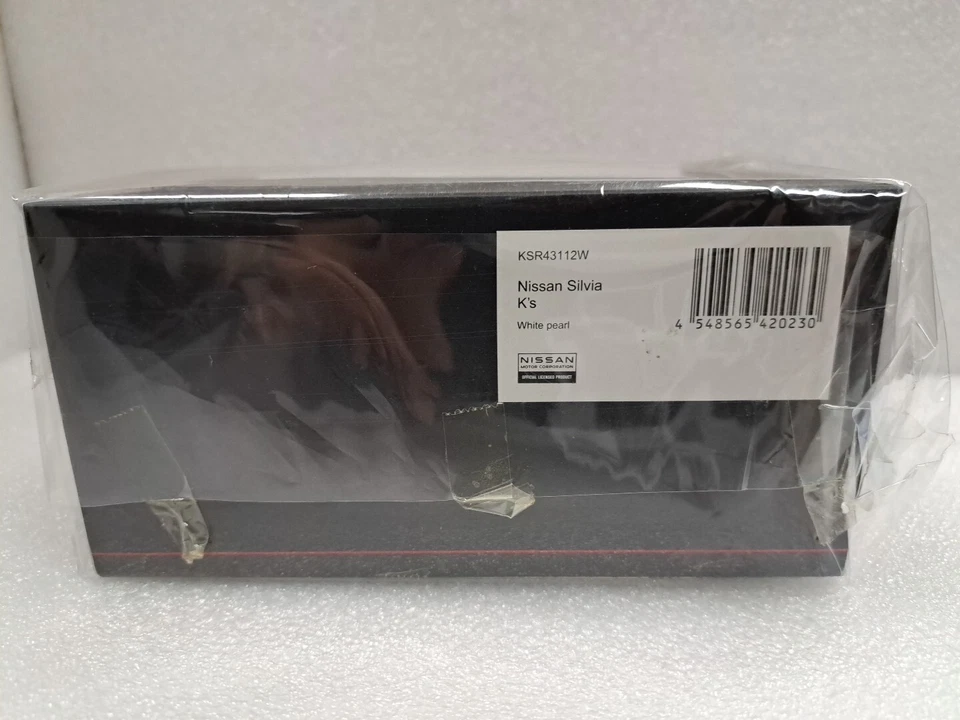 1/43 Kyosho Nissan Silvia K'S Whitepearl  - Image 3 of 3